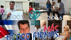 Entregan 10 mil nuevas firmas del Proyecto Varela en sede nacional del Poder Popular Entregan 10 mil nuevas firmas del Proyecto Varela en sede nacional del Poder Popular